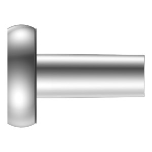 Srebrny t.b.t. do monitoringu, widok szczegółowy.