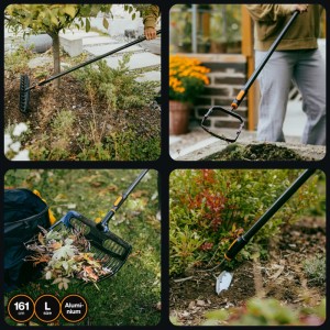 Trzonek Fiskars OneClick rozm. L: System kombinowany do prac ogrodowych z różnymi głowicami.