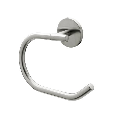 Bisk Uchwyt WC prosty Virginia satyna / nikiel