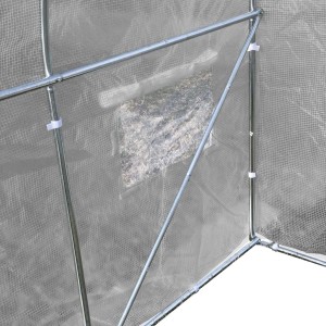 4IQ Tunel foliowy szary 2 x 3,5 m, wys. 200 cm