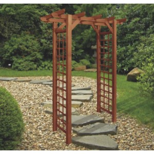 Werth-Holz PergolaWolin teak - 165x80 cm,wys. 215 cm