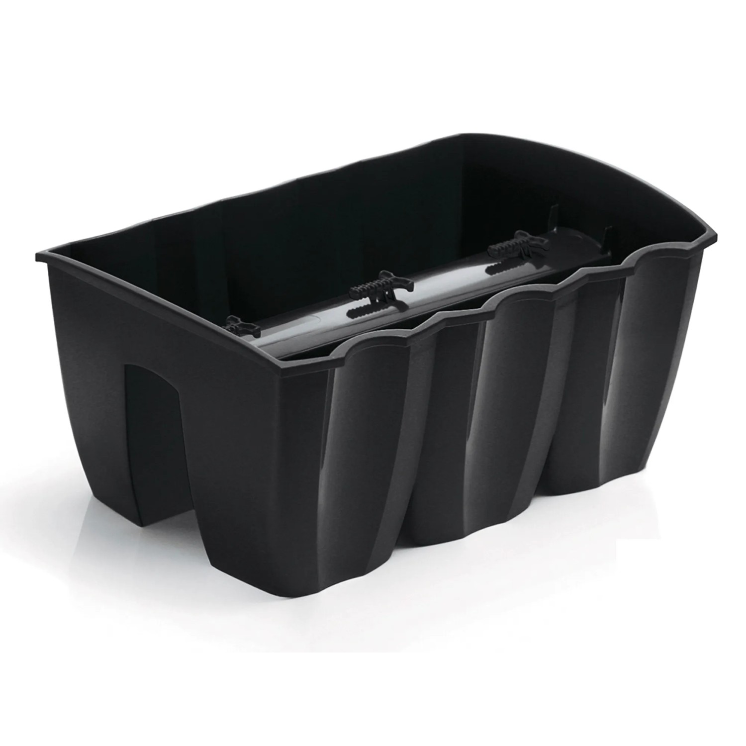 Prosperplast Skrzynka na barierkę Crown DCRO400 antracyt 12 l