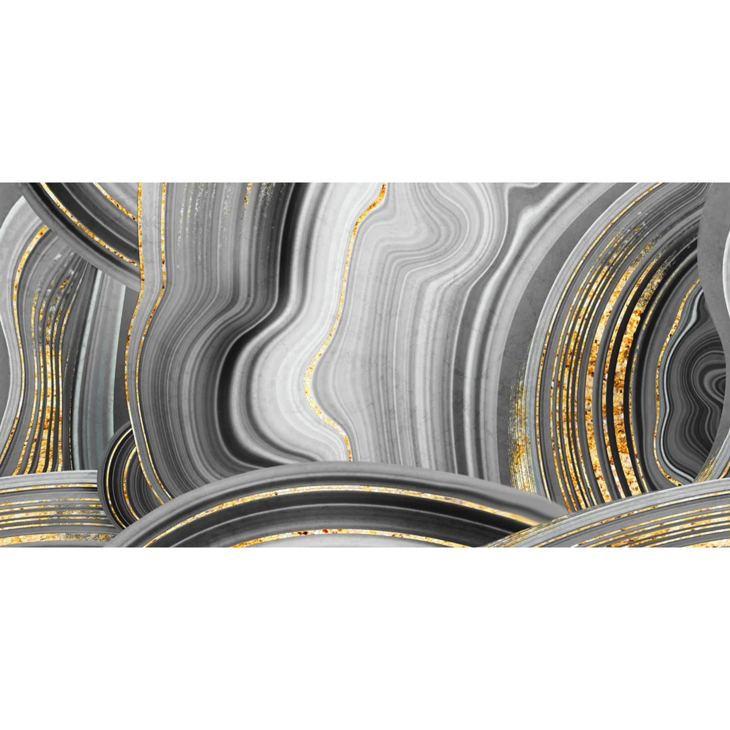 Dekor Agat Grey B 30 x 60 cm
