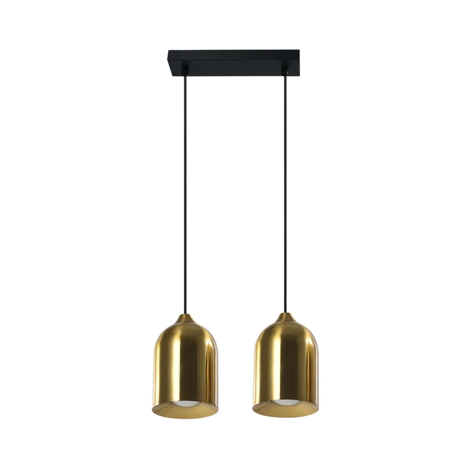 Light Prestige Lampa wisząca Nilo 2xGU10 max. 5W LED złota