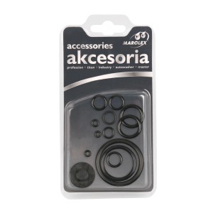 t.b.t. Części zamienne do opryskiwaczy, różne pierścienie uszczelniające i jedna uszczelka w opakowaniu.