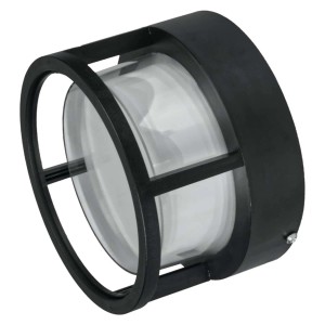 DPM Kinkiet zewnętrzny LED 10W 4000K 1000lm IP54 śr. 17 cm czarny