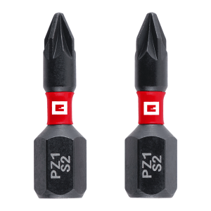 Einhell Zestaw bitów udarowych, 2-częściowy, PZ1, 25 mm, do wkrętaków i wkrętarek akumulatorowych.