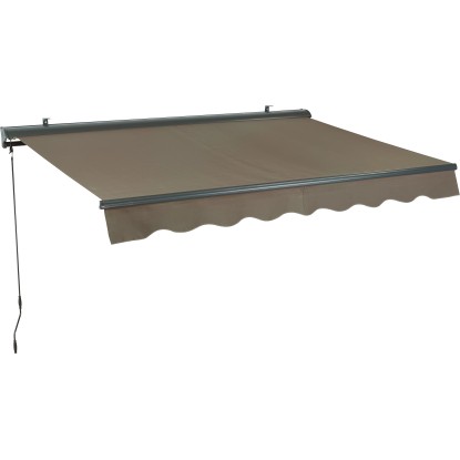 Markiza BELPORT z napędem brązowa - 4 x 2,5 m