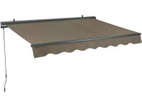 Markiza BELPORT z napędem brązowa - 4 x 2,5 m