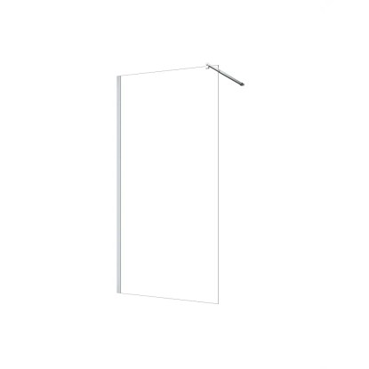 Kabina prysznicowa walk-in Nina 80 chrom 80 x 200 cm