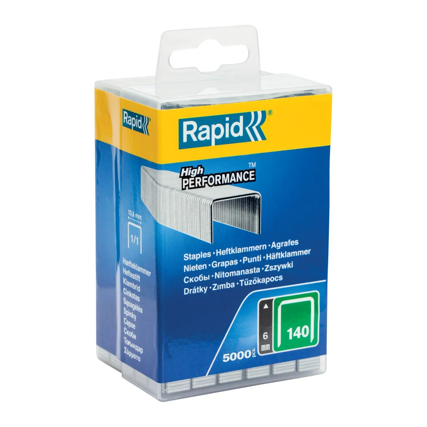 Rapid Zszywki HP 140/6 mm 5M