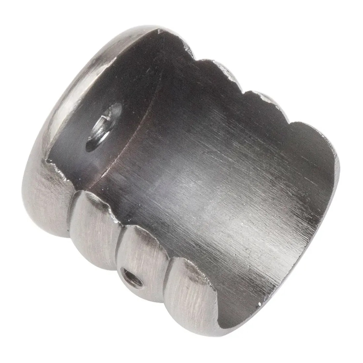 Wspornik karnisza rozporowego fi19 mm efekt stali 2 szt.