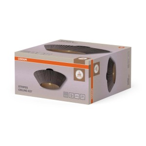 OSRAM Plafon DECOR STRIPES CEILING 1xE27 10W ciemnoszary