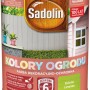 Sadolin Farby ochronne: Puszka z farbą ogrodową, odcień Limonka.