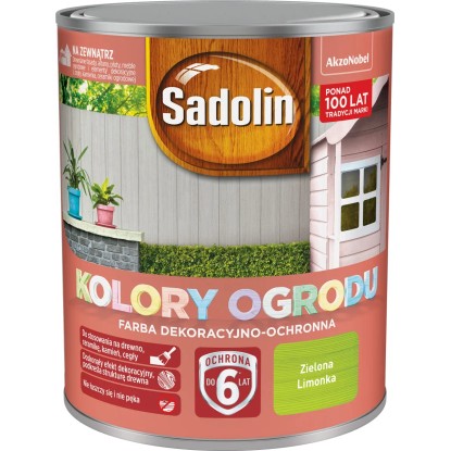 Sadolin Kolory ogrodu Zielona limonka 700 ml
