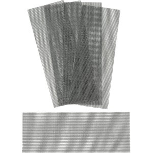 LUX Gitterleinen Classic G60, 5 sztuk, do szlifierek ręcznych, do wygładzania spoin i szlifowania powierzchni.