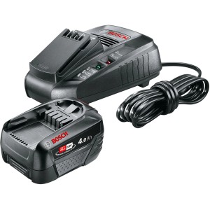 Bosch Power4All Starter Set: Akumulator 18V (4 Ah) z ładowarką do elektronarzędzi.
