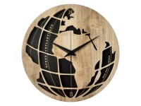 STYLER Zegar 3D CLOCK OLIVER CL002 Oliver śr. 57 cm czarno-brązowy