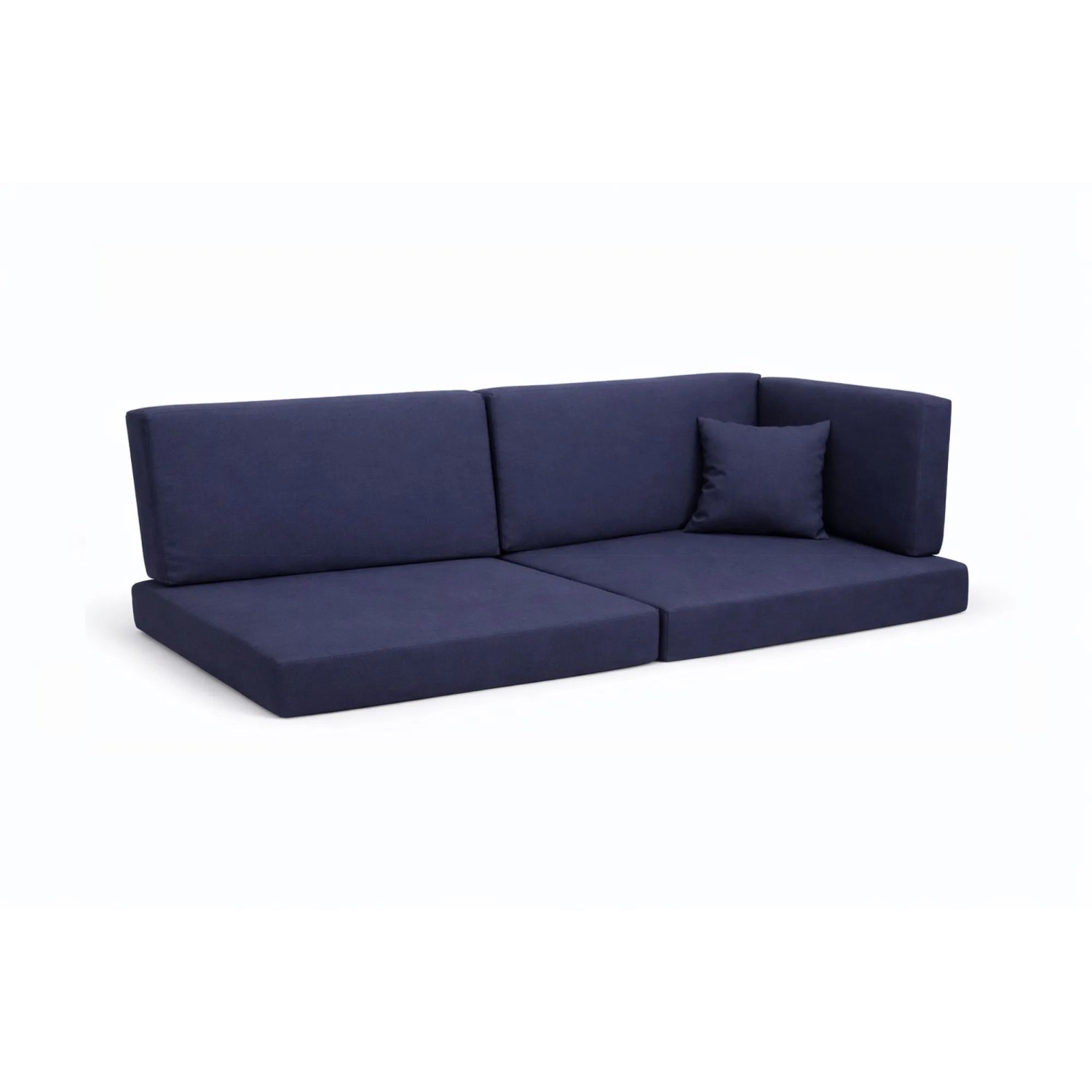 Setgarden Comfort Zestaw 6 poduszek na palety 120x60x10 cm 120x40x10 cm Granatowy