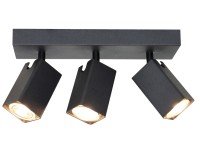 ORO Listwa SPOT ELON 3xGU10 max. 10W czarna