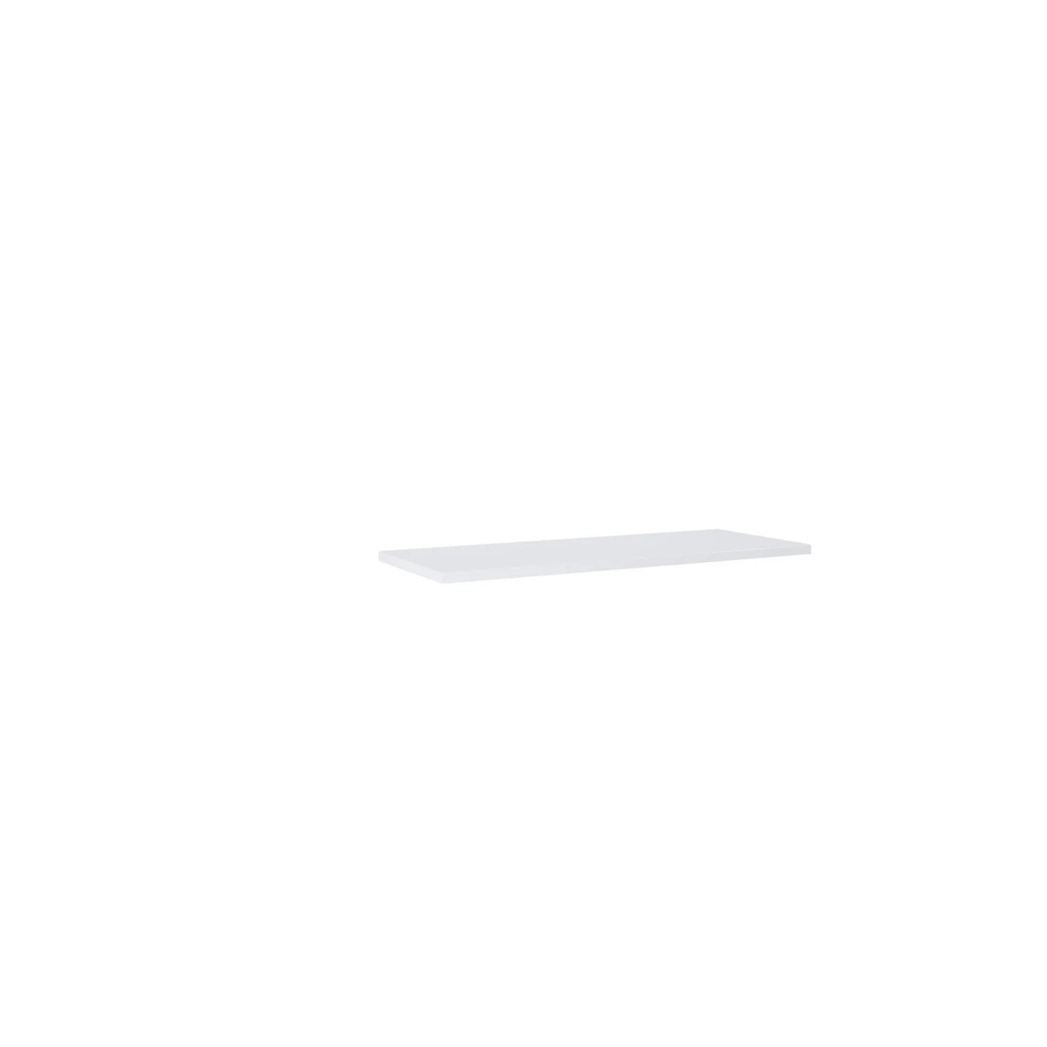 Blat MDF PCV white hg 120 x 46 x 2,8 cm
