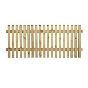 Jasny panel ogrodzeniowy z drewna do ogrodu, kategoria: Ogrodzenia drewniane.