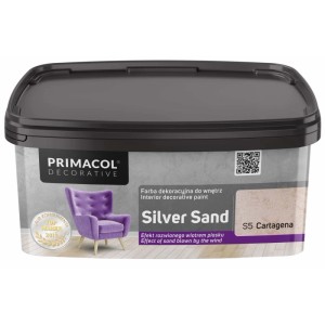 Primacol Farba strukturalna Silver Sand Cartagena 1 l