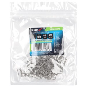 Dedra Zszywki do plastiku typ RS18 gr. 0,8 mm - 100 szt.