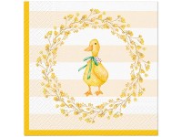 Serwetki Duck Wreath - 33 x 33 cm