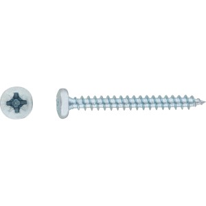Wkręt do płyt wiórowych 3,5x16 mm z łbem półokrągłym i napędem PZ, 50 sztuk