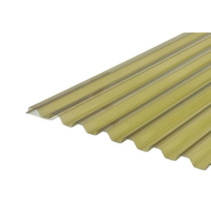 Onduline Płyta dachowa PC trapezowa 76/18 dymna 0,5 mm 90x250 cm