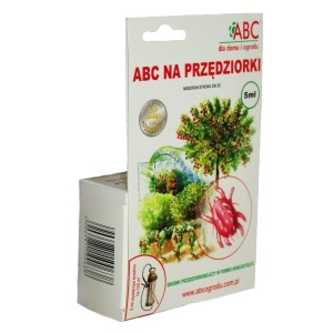 ABC na przędziorki, 5ml. Środek na szkodniki do domu i ogrodu.