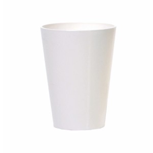 Prosta, biała doniczka z kategorii Osłonki.