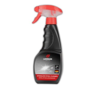 Landmann środek do czyszczenia stali nierdzewnej, butelka 500 ml z rozpylaczem, do czyszczenia grilla.