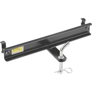 Hak holowniczy Alpina do traktorków AT4, akcesorium do mocowania przyczep i urządzeń.