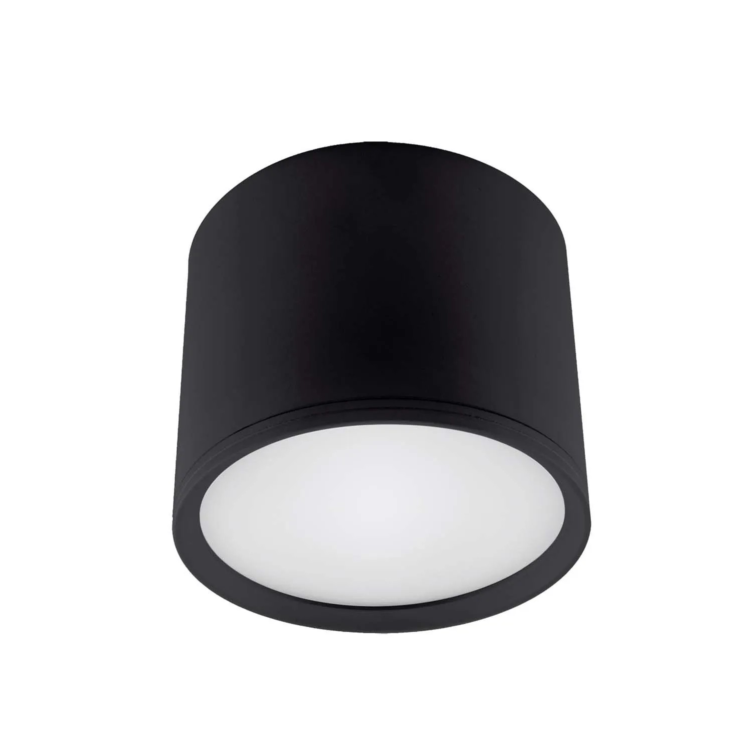 Struhm Lampa sufitowa tuba ROLEN LED 10W CCT 840lm śr. 12cm czarna