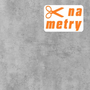 Szara wykładzina PCV imitująca beton, cięta na wymiar.