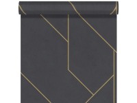 Tapeta winylowa na flizelinie BRICK LANE czarna