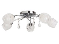 Rabalux Lampa wisząca MELISSA 5xE14 60W chrom
