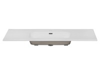 Umywalka Go 1K 120 prostokątna wpuszczana 121x46x17