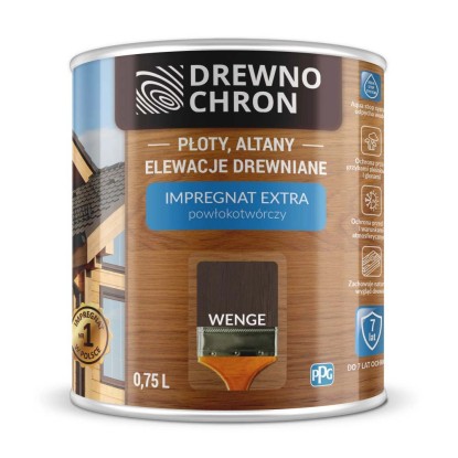 Drewnochron Impregnat Extra powłokotwórczy wenge - 0,75L