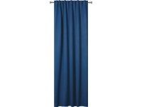 Zasłona ECLIPSE na taśmie 140 cm x 260 cm granatowa