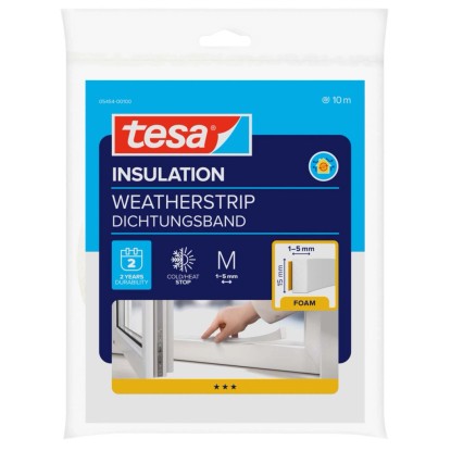 Tesa Uszczelka piankowa Pur Eco 15mm x 10m biała