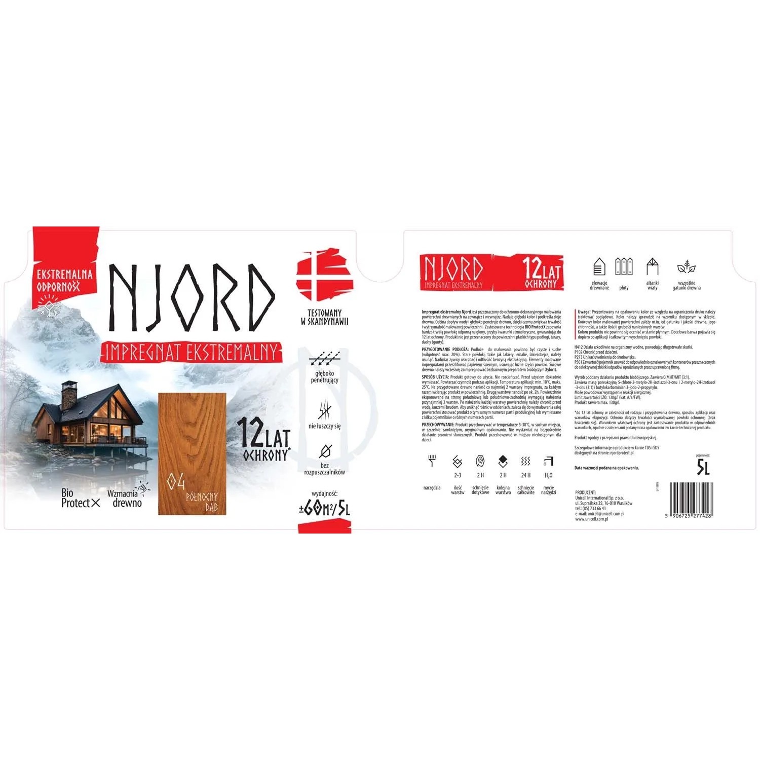 Impregnat Njord ekstremalny północny dąb 5l_2