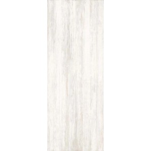 Panel ścienny t.b.t. w kolorze białym z teksturą drewna.