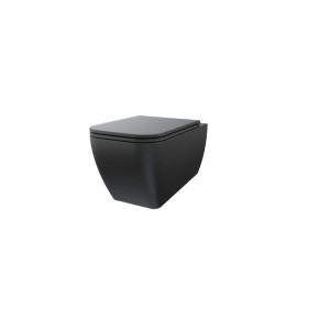 Miska WC QUADRA miska GRAFITE 56X36