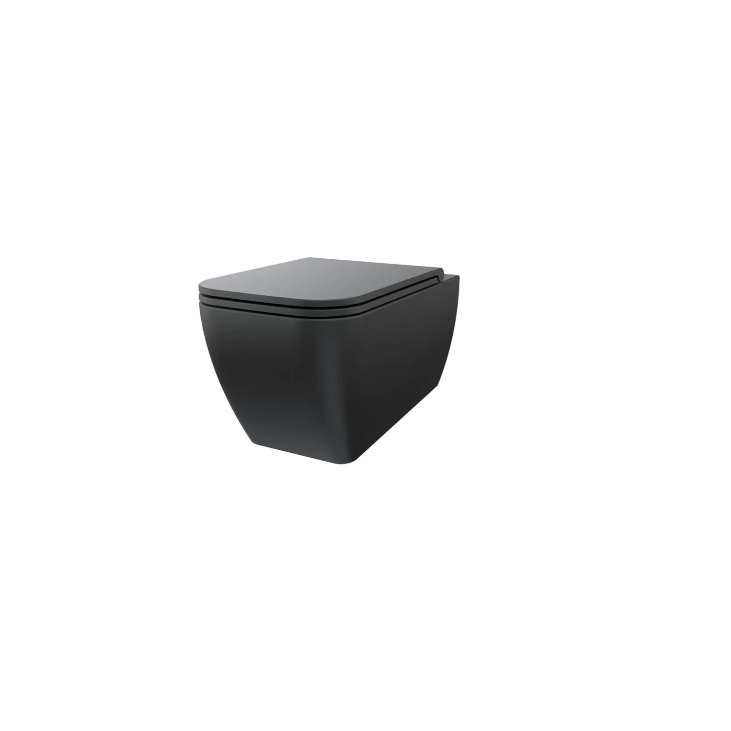 Miska WC QUADRA miska GRAFITE 56X36