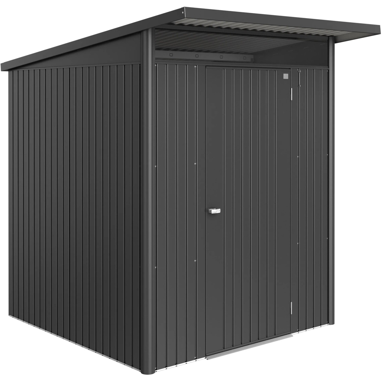 Biohort Domek ogr. metalowy AvantGarde ECO A1 ciemnoszary metalik drzwi standard