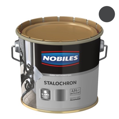 Nobiles Emalia Stalochron czarna 2,5 l