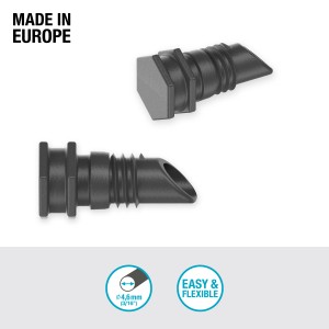 Gardena Korek zamykający 4,6 mm (3/16") do systemów Micro-Drip, zestaw 10 szt.